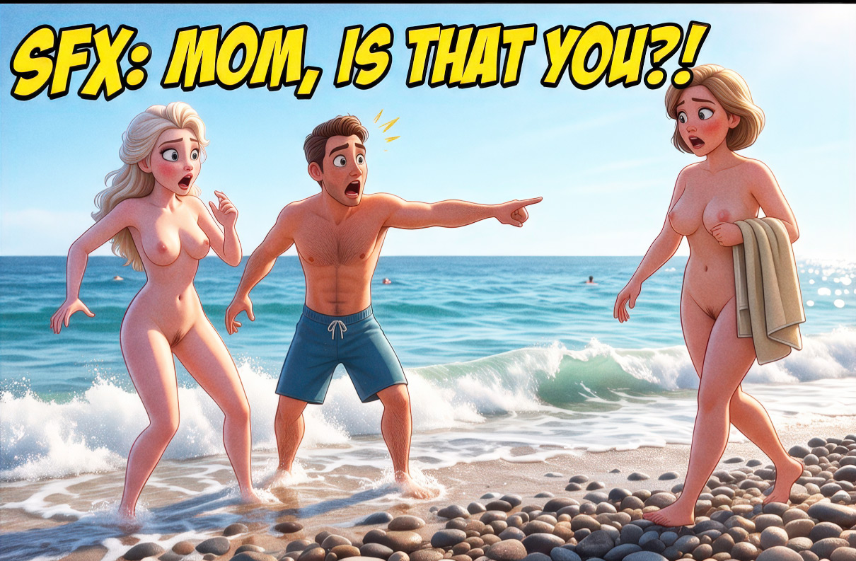 We Accidentally Joined a Nudist Beach