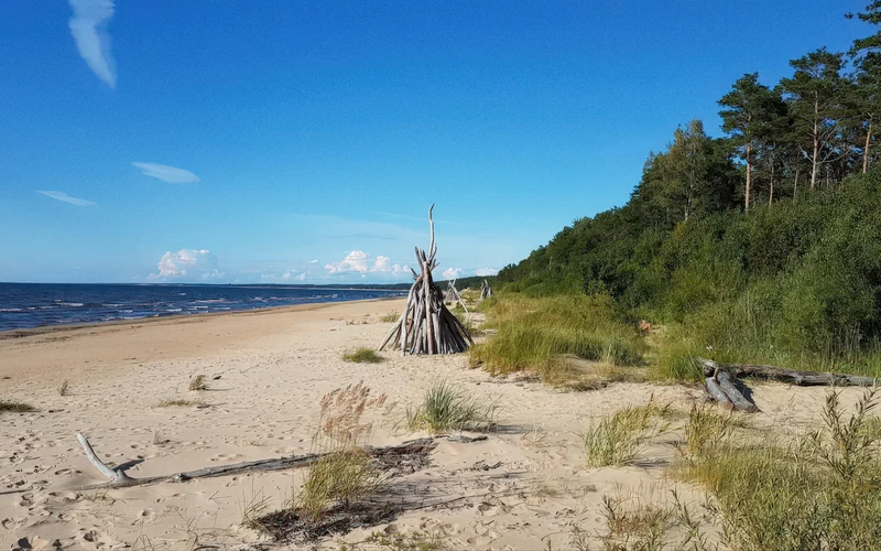 Spiaggia naturista di Inčupe