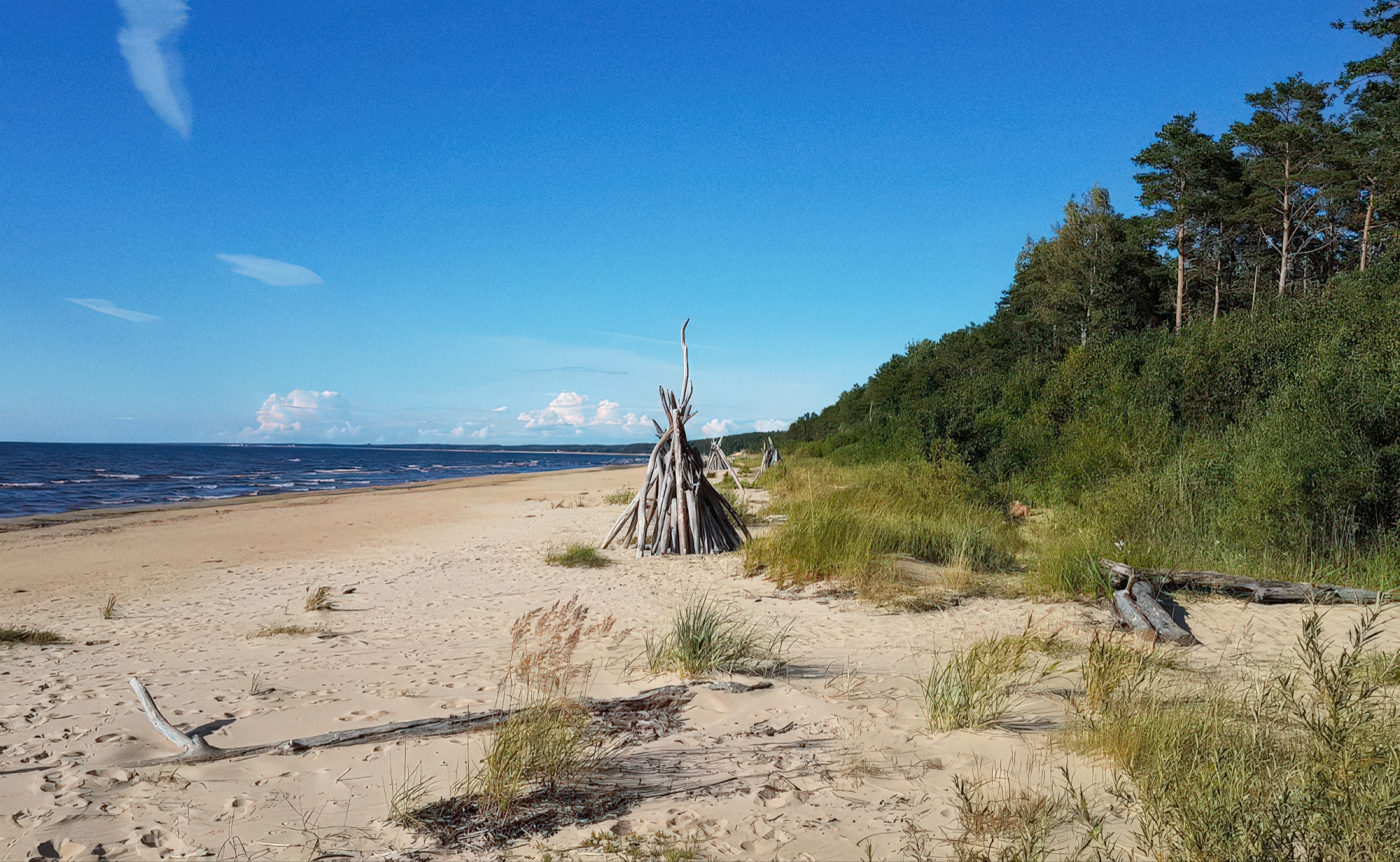 Praia naturista de Inčupe