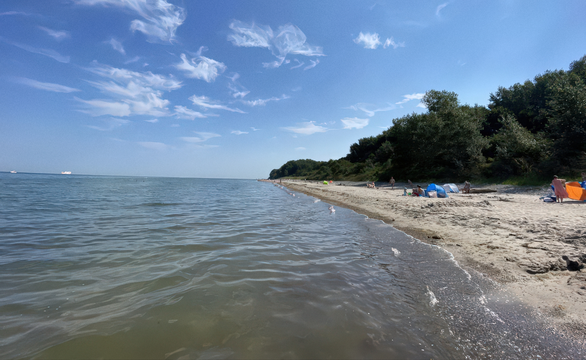 Naturstrand Gross Schwansee bei Kalkhorst