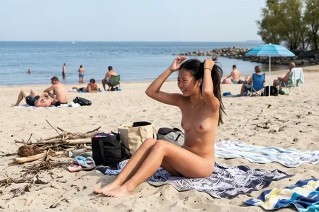 Nudistická pláž Oboloň