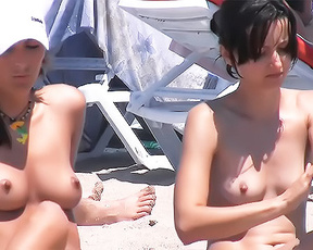 Amateur Nude beach Les 6