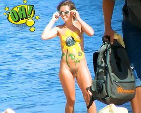 As you liked the first posting, here are some other vids of this german plage beauty. 4