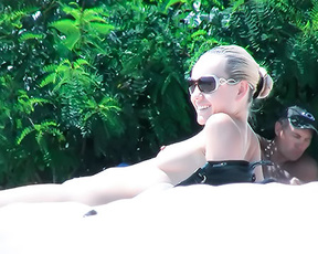 The real story began during a walk at the wild beach