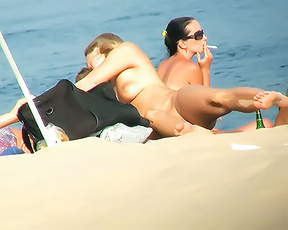 This is only part of what I saw last summeron paradise plage!.