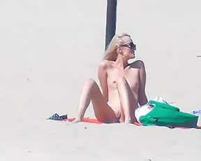 The beach we go is so wild, we have no problem to be nude 2