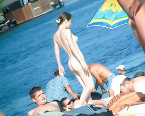 With a little bit luch, you can have some real hot glad times at a sunny plage! Enjoy with me and wait for more. 3