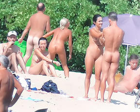 Ah, summer.no other season compares. I present to you my naughty little pigeons what I saw on our public beach 2