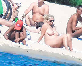 From the crowded beach . Feel free to do what you want
