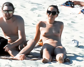 Greek plage:big jugs of different sizes and shapes, only for big naturals lovers. 2
