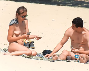 This is another old set taken at a nno-nude beach (it's a soft set, yes!), That's why the bottom hasn't been removed!. 2