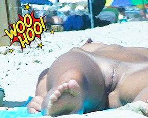 Two hot babes are nude and enjoying the sun while someone is taking sexy nudist pics of them 3