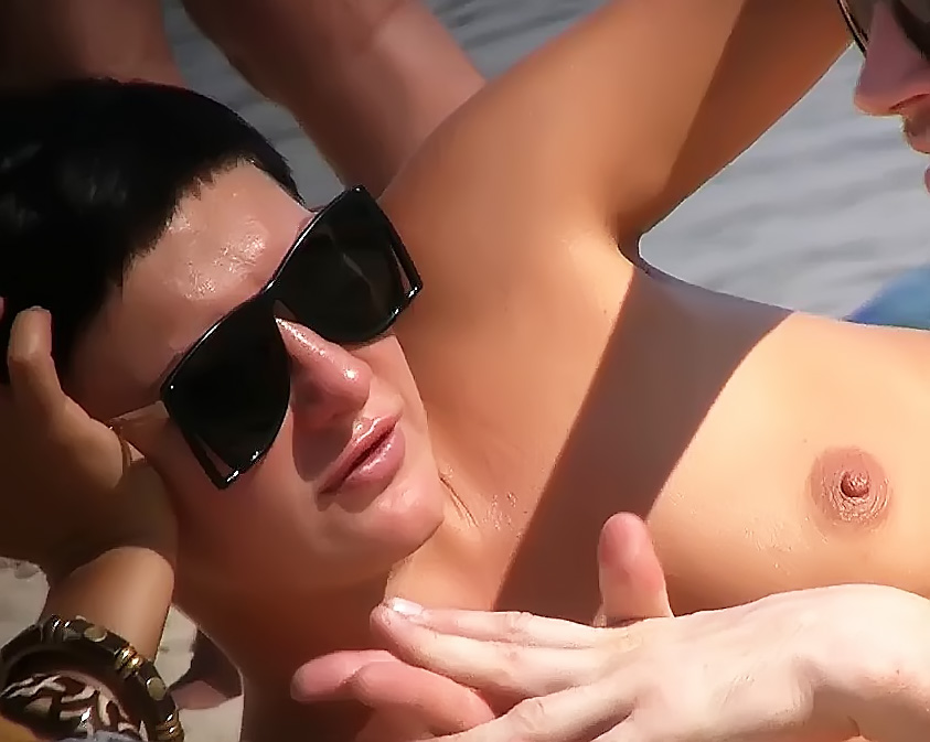 Nude beach naturism fkk strand nacktbaden girl Lesbians 3