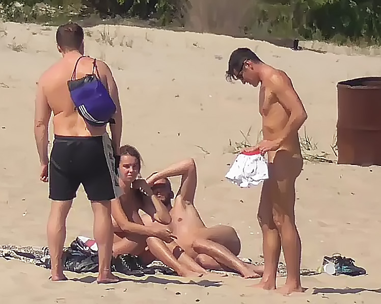 Beach Strand Nudist FKK nackt Baden Voyeur 3