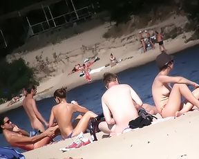 Nude Beach - Hot Couple fun 5
