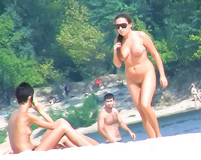 Part 2 of the video they took me the first time I undressed on a plage.