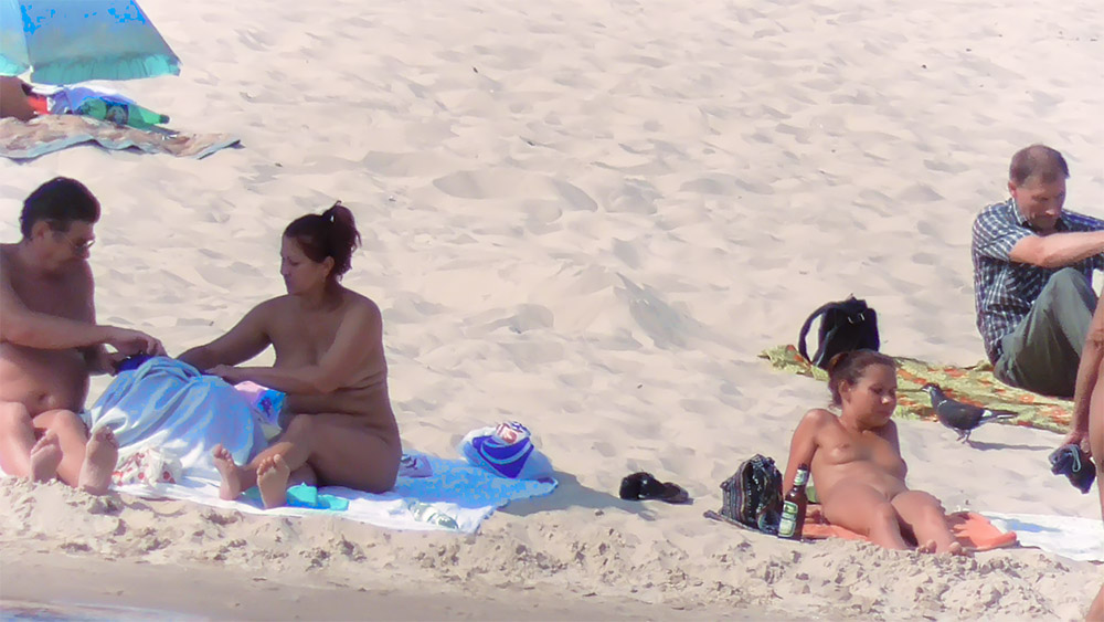 I get a little daring in my outdoor exhibitionism sometimes and I really love the beach.