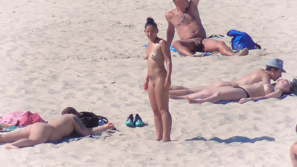 I really felt great exposing my body in the tropical sun.