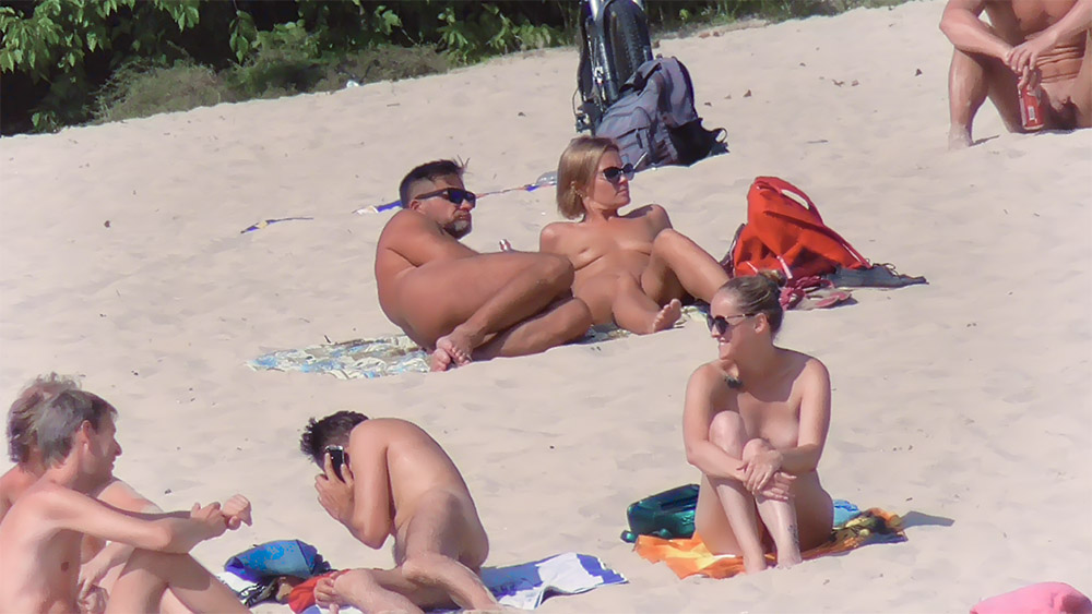 Went to the beach today