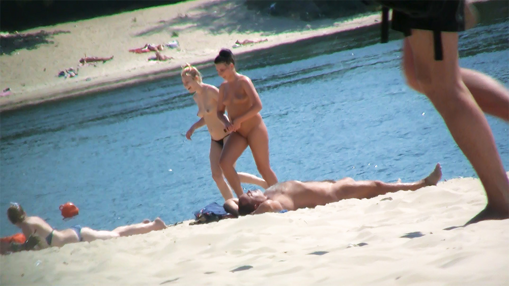 My wife is very shy, but we went to a naturist strand and she got nude