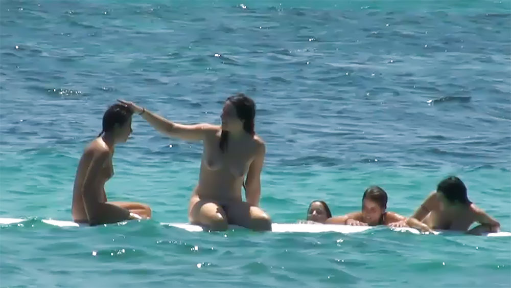 Water game nude