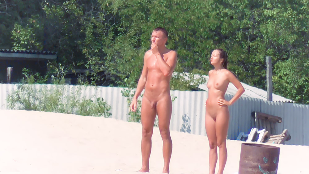 Just a few video of april on the beach towards the end of the summer