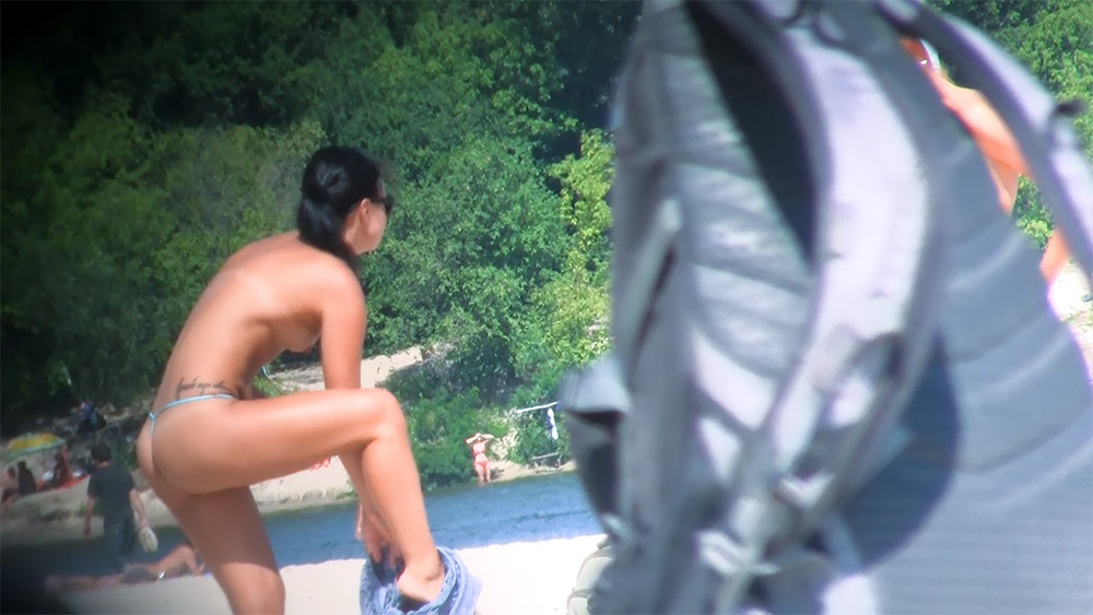 I meet with this couple from time to time at a local nudist strand.