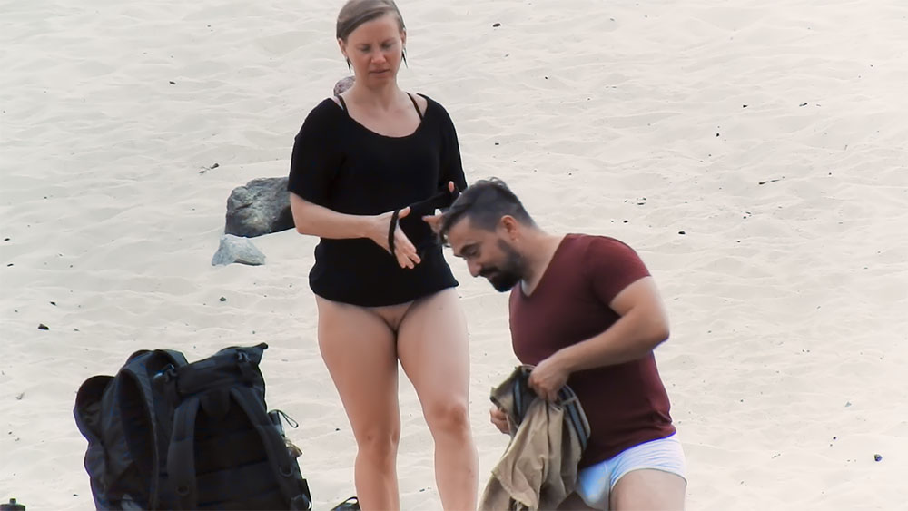 The real story began during a walk at the wild plage