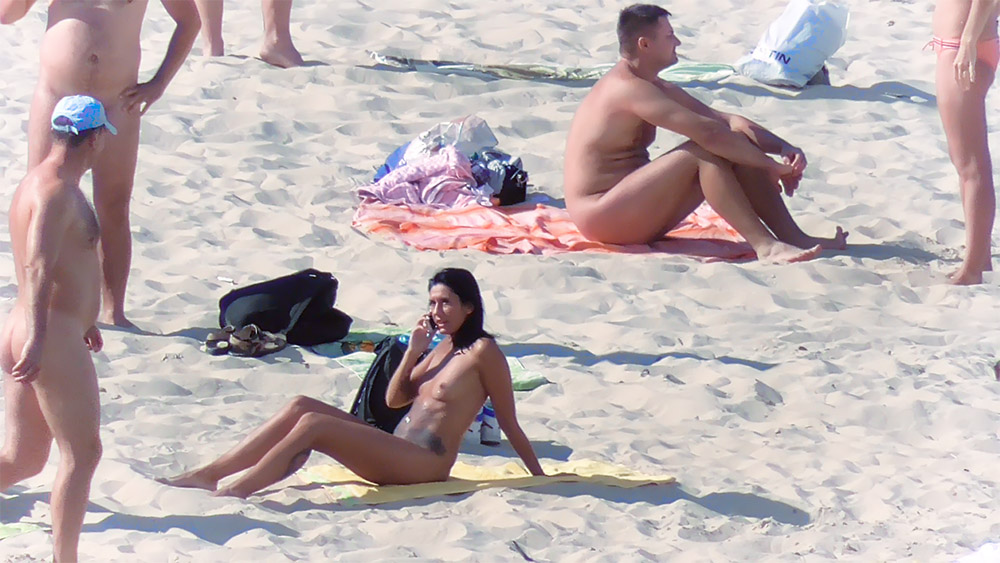 We spent memorial day weekend at a nudist resort.2