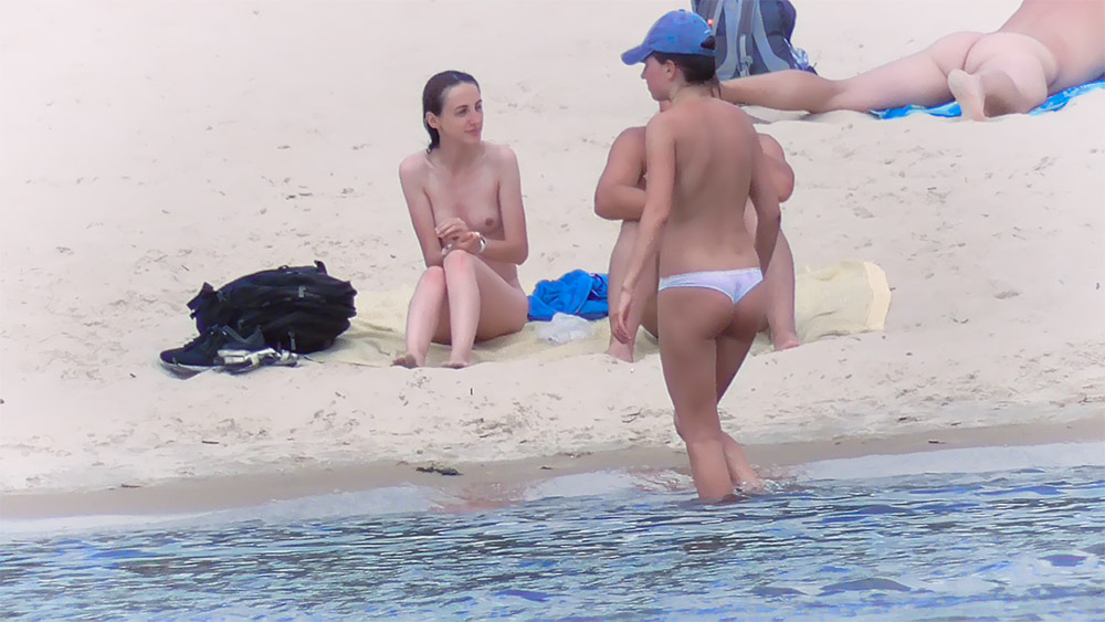 My gf (29) loves swiming and taning on the beach. She enjoys reading your comments!.